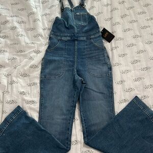 Lee Factory Flare Overalls Size Small. NEW WITH TAGS